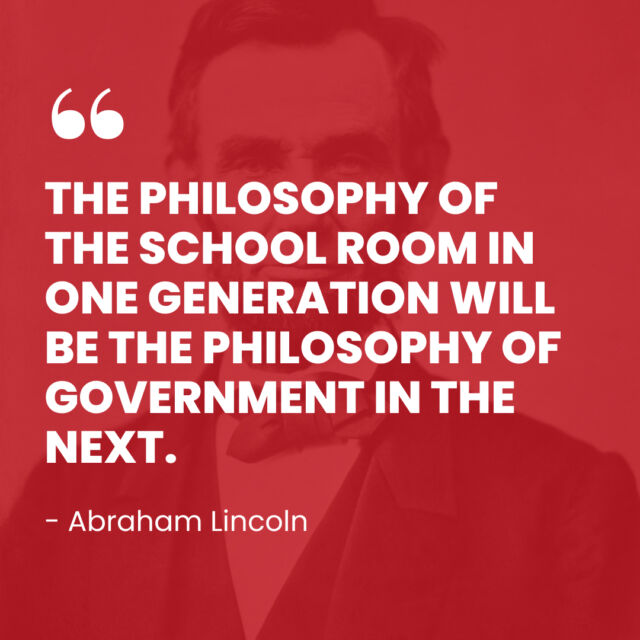 Should conservatives abandon public education, or work to make public education more conservative?