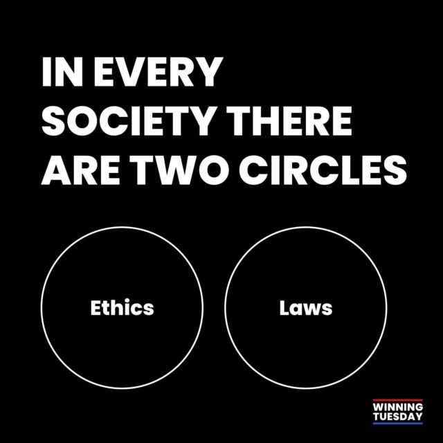 America has been on the wrong track for decades. It's up to conservatives to restore the proper relationship between laws and ethics.