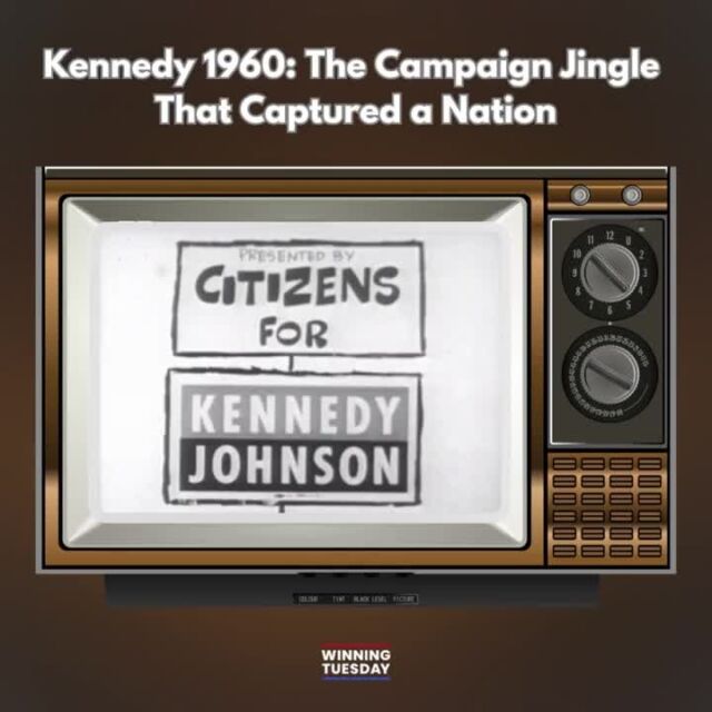 "Kennedy for Me” (1960) is one of the most effective campaign ads ever. It holds up 63 years later.

3 reasons why:

1) The Melody: Hear it once, hum it all day.

2) It’s Witty: Kennedy is “old enough to know and young enough to do,” a clever rebuttal to the critique of Kennedy's youth and alleged inexperience.

3) Empowering Voters: “It’s strictly up to you.”

Stellar creatives stand the test of time. "Kennedy for Me" will remain a masterclass in persuasion 63 years from today.